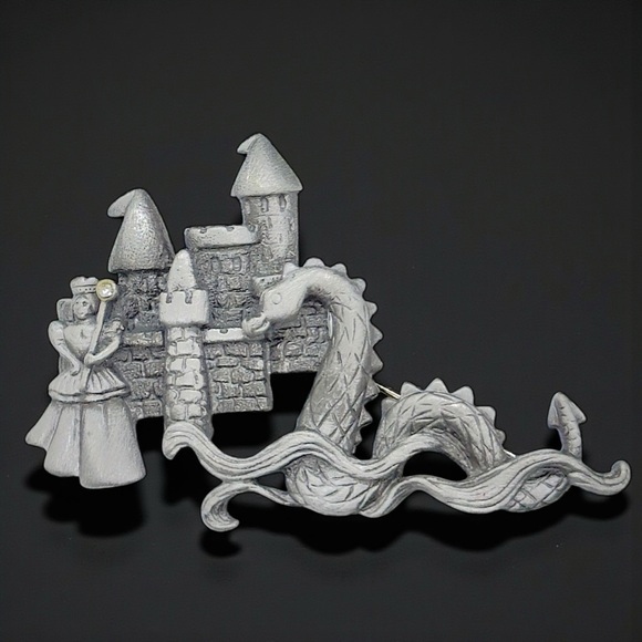 Vintage Six Piece JJ Jonette & AJC Mythical Brooch Lot/Collection - Picture 14 of 16